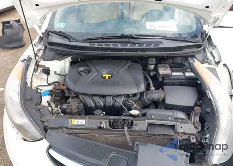 2013 Hyundai Elantra Gls из США, поврежденный, VIN 5NPDH4AE6DH394902